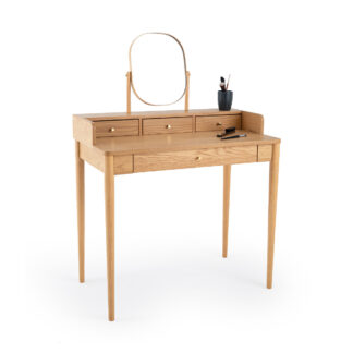 Lussan Dressing Table with Extension Vintage Industrial Retro UK