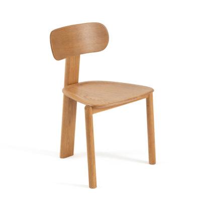 Marais Solid Oak Chair by E. Gallina Vintage Industrial Retro UK