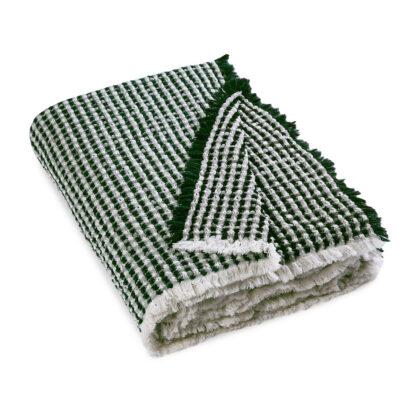 Moutyan Cotton / Wool Blanket Vintage Industrial Retro UK