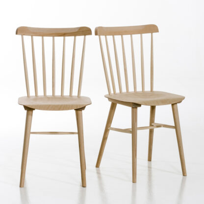 Set of 2 Ivy Beech Dining Chairs Vintage Industrial Retro UK