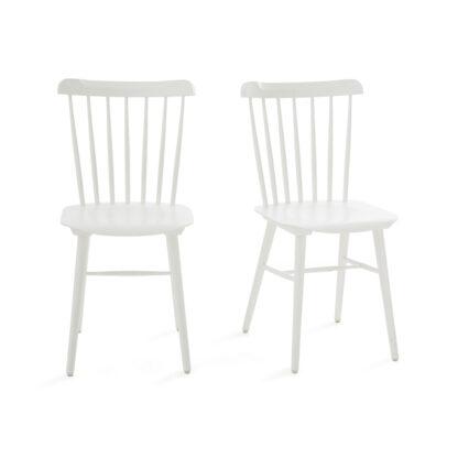 Set of 2 Ivy Beech Dining Chairs Vintage Industrial Retro UK