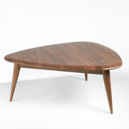 Théoleine Small Retro-Style Coffee Table in Solid Walnut Vintage Industrial Retro UK